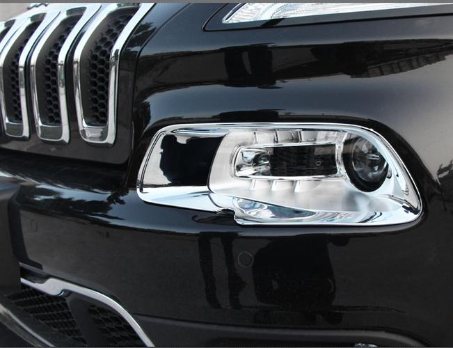适用于 jeep自由光改装外饰 吉普自由光装饰框 装饰亮条 升级配件